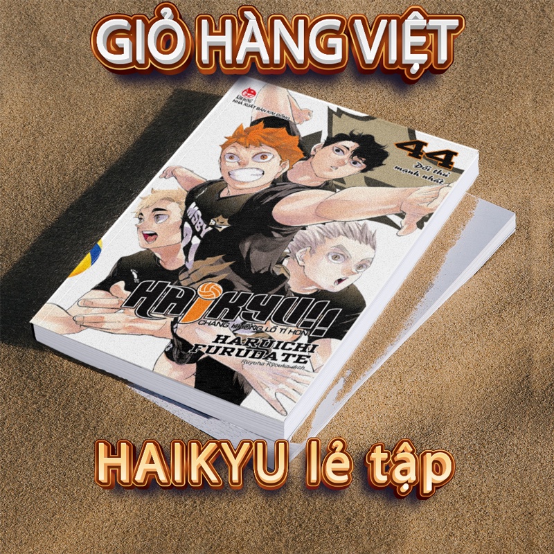 Truyện tranh  Haikyu  Chàng Khổng Lồ Tí Hon lẻ tập 44,45