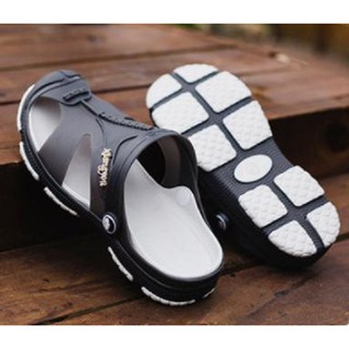 Dép nam nhựa mềm nhẹ êm chân chống nắng tốt mặc rất lịch sự bảo vệ chân trước mọi va chạm