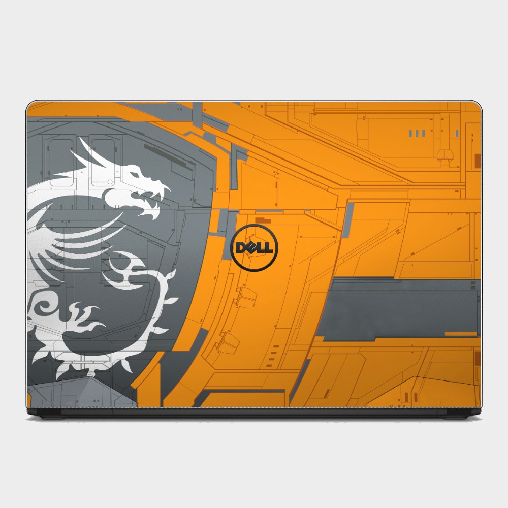 Skin hình vỏ máy MSI siêu chất dành cho tất cả các mẫu máy (Dell, asus, in theo yêu cầu)