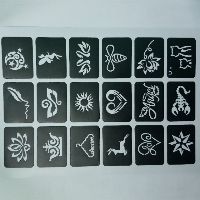Khuôn vẽ henna mẫu mới