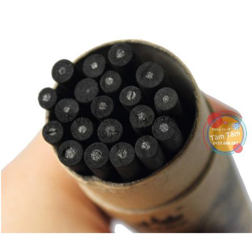 [ TÂM TÂM ]-Than lon kuelox, hộp than củi kuelox (20 cây), Natural charcoal-