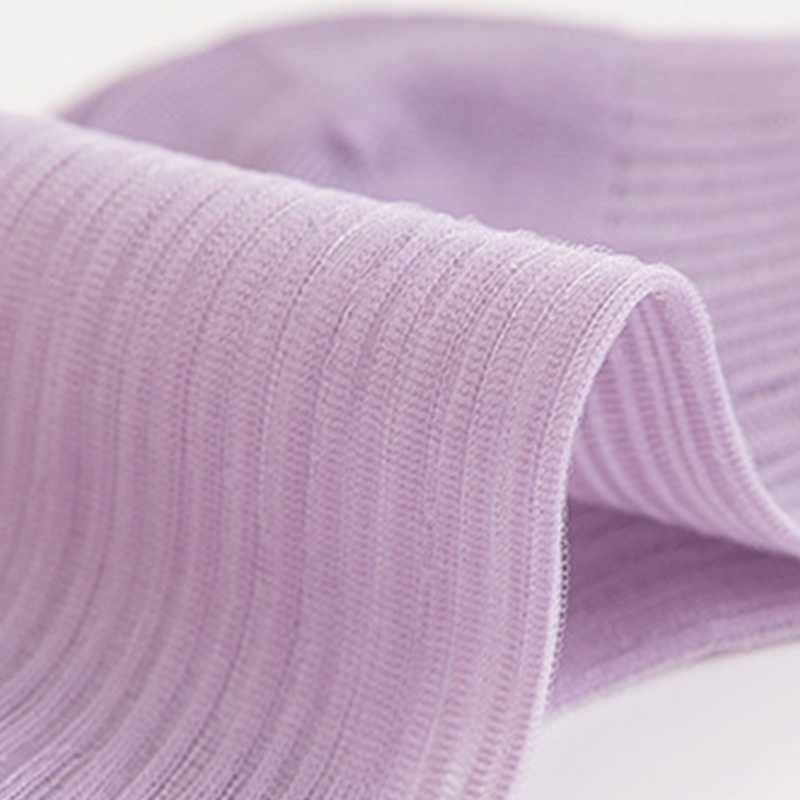 Xiangbao Vớ Mắt Cá Chân Sợi Thủy Tinh Mỏng Màu Kẹo Sáng Phong Cách Hàn Quốc Ngọt Ngào Mùa Hè