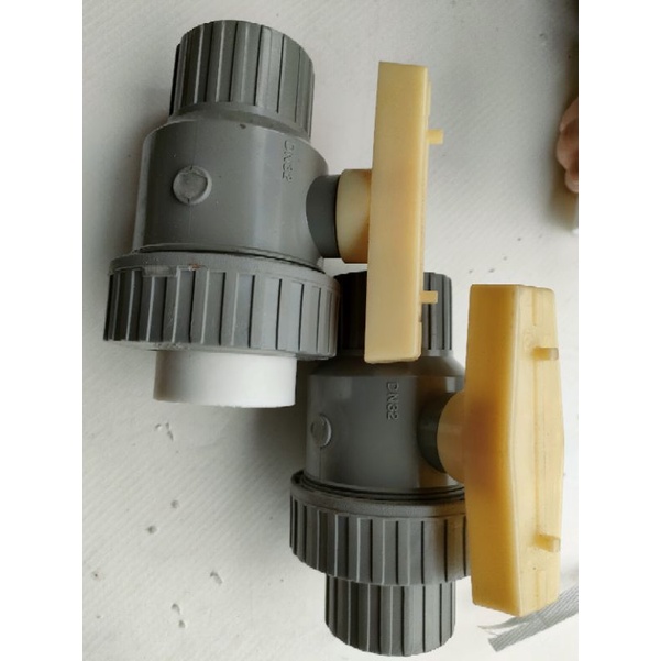 Van bồn téc, van đáy téc, Van 1 đầu rắc co 42/42, 42/40, 48/48, 48/50, 42/50 (có đầu nối ren âm)