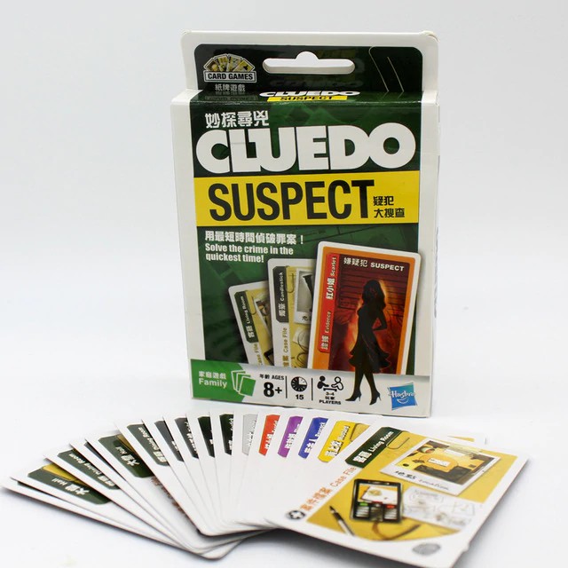 Trò Chơi Cluedo Suspect Boardgame
