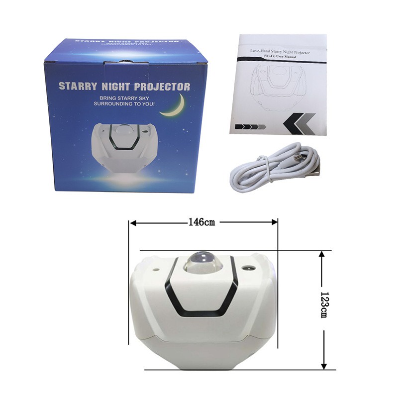 Đèn Chiếu Sao/Đèn Ngủ WiFi Thông Minh Điều Khiển Bằng Giọng Nói Qua Ứng Dụng Google