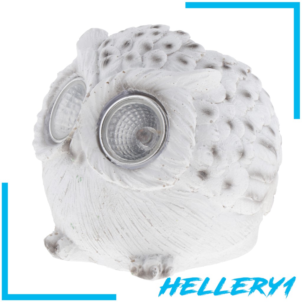 1 Đèn Năng Lượng Mặt Trời Hình Cú / Mèo Cho Sân Vườn