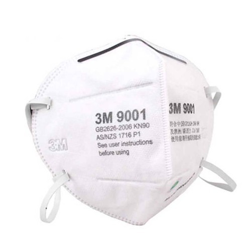 Khẩu Trang 3M 9001 Lọc 90% Bụi Mịn PM2.5 &amp; Khí Thải Chuẩn N90 (1 cái)