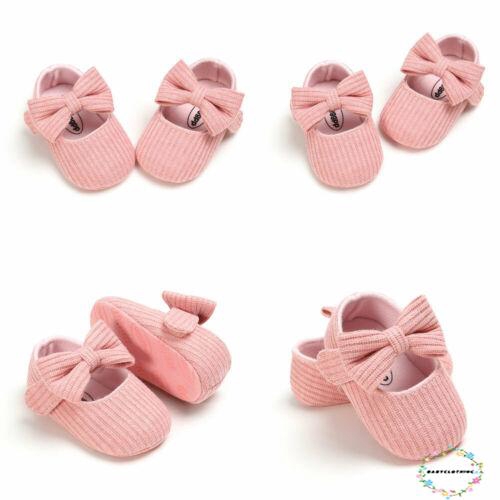 Giày sneaker mềm mại phối nơ thời trang dành cho bé gái