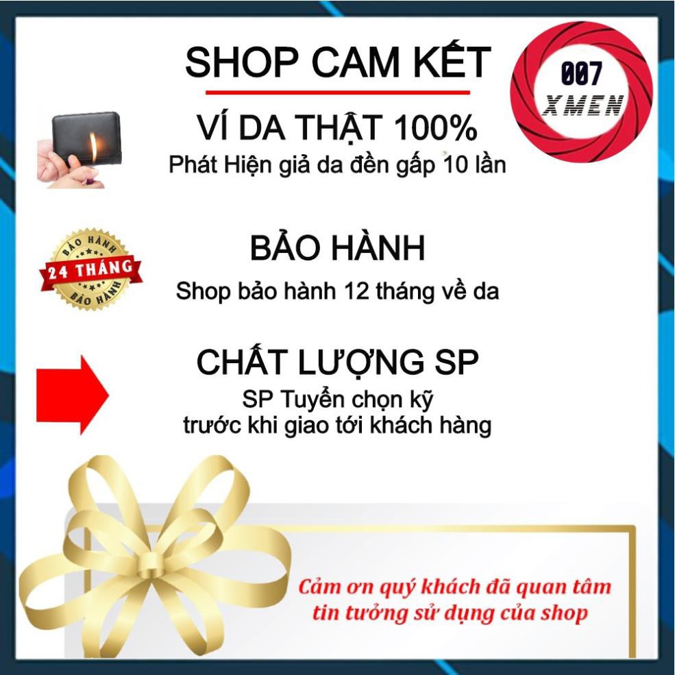 [ Da Bò Thật ] Ví Nam Da Bò Dáng Đứng Có Khe Sim Siêu Bền Đẹp - BH 12 tháng ⚡ *