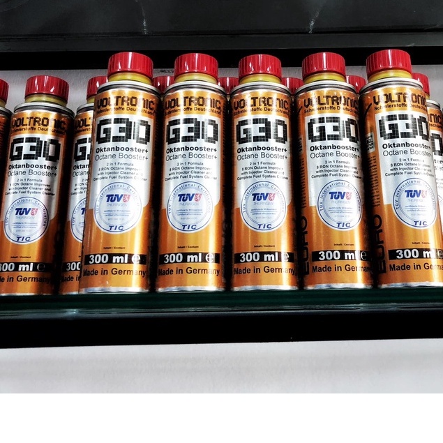 Phụ gia xăng Voltronic G30 Octane Booster+ tăng 8 RON [ Mẫu cũ ]