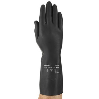 Găng tay cao su chống hóa chất, chống axit Ansell Alphatec 87-118 (Marigold G17K)