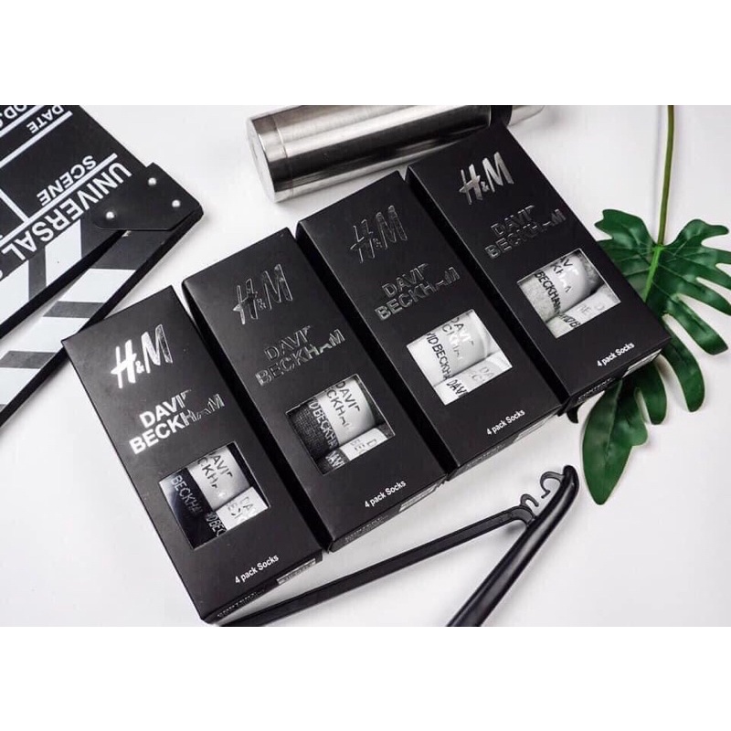 Tất HM cho nam ( hộp 4 đôi - kháng khuẩn- chống hôi)