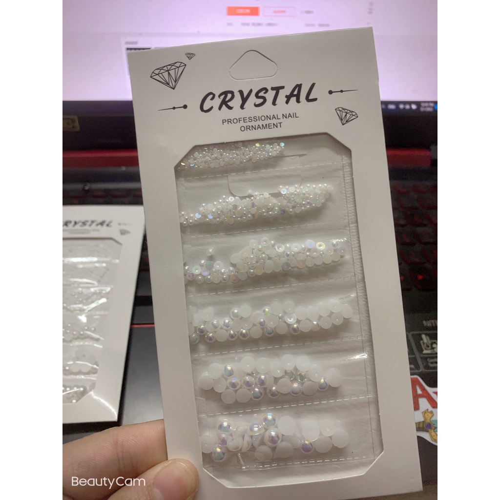 charm nửa trang trí nail