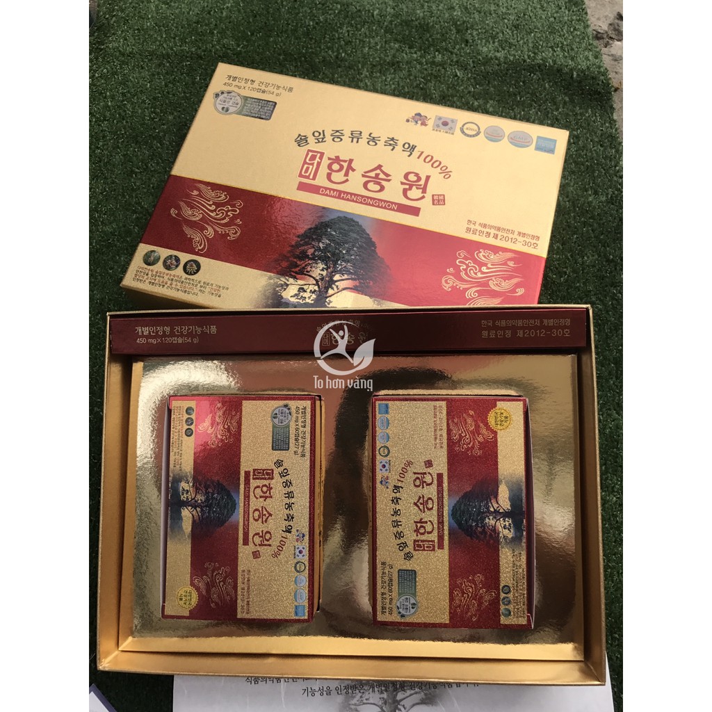 TINH DẦU THÔNG ĐỎ CHÍNH PHỦ DAMI HANSONGWON HÀN QUỐC - HÀNG CAO CẤP