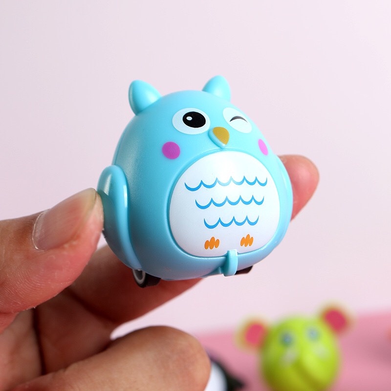 Đồ chơi thú chạy cót mini, động vật đáng yêu chạy dây cót giúp bé rèn luyện khả năng vận động DC011