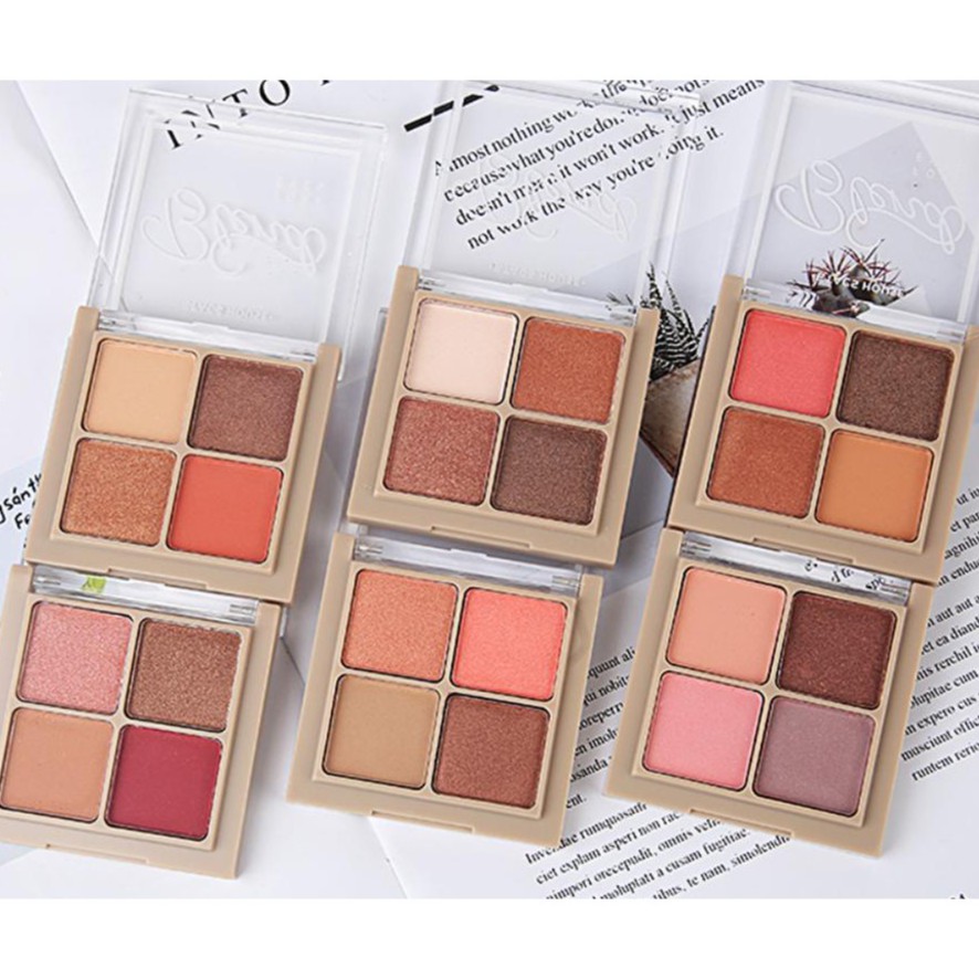 Bảng phấn mắt Lameila 4 ô Grid Eye Shadow
