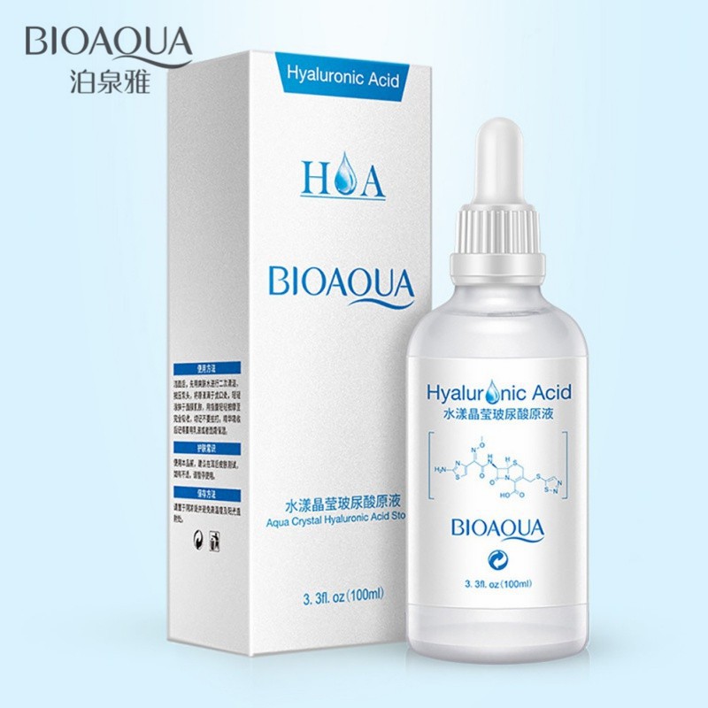 Dưỡng chất giữ ẩm dưỡng trắng sáng da HA BIOAQUA 100ml