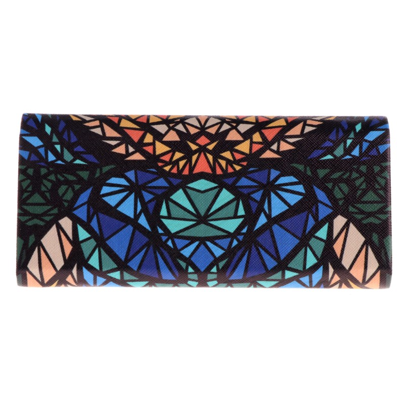 Hộp đựng kính 3 cạnh họa tiết độc đáo thời trang