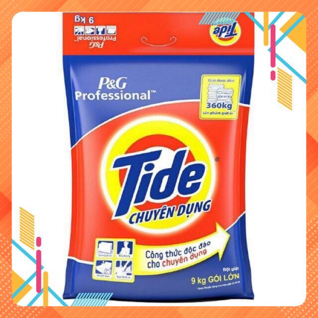 Bột giặt Tide 9kg Chuyên Dụng Cho Giặt Sấy Dân Sinh