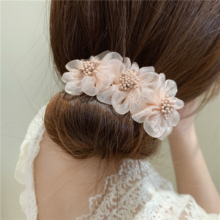 (Hàng Mới Về) Trâm Cài Tóc Hình Hoa Xinh Xắn Dành Cho Nữ