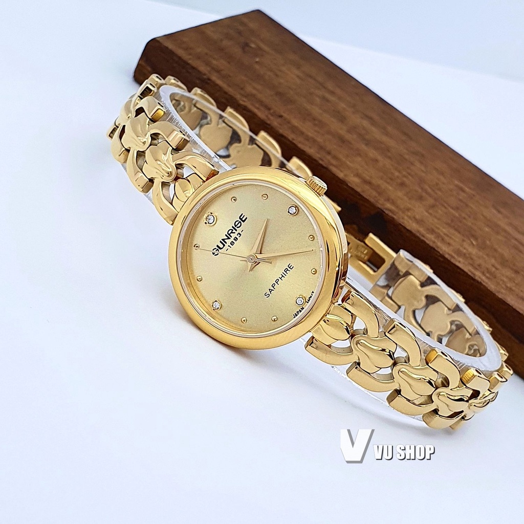 Đồng hồ nữ SUNRISE 9977SA - Chính hãng, chống trầy