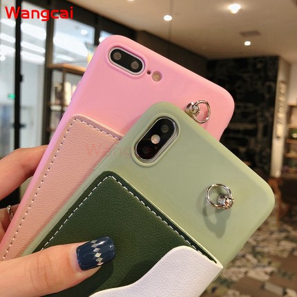 OPPO Realme C11 6i X50 6 5 Pro 5 5s 5i C3 Q Reno 4 3 Pro Realme C2 OPPO A1K Phone Case Cute Wallet Card Package Coin Purse Lanyard Soft Case Cover | BigBuy360 - bigbuy360.vn