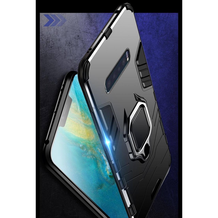 Ốp lưng sam sung s10 plus  chống sốc kèm iring chống lưng