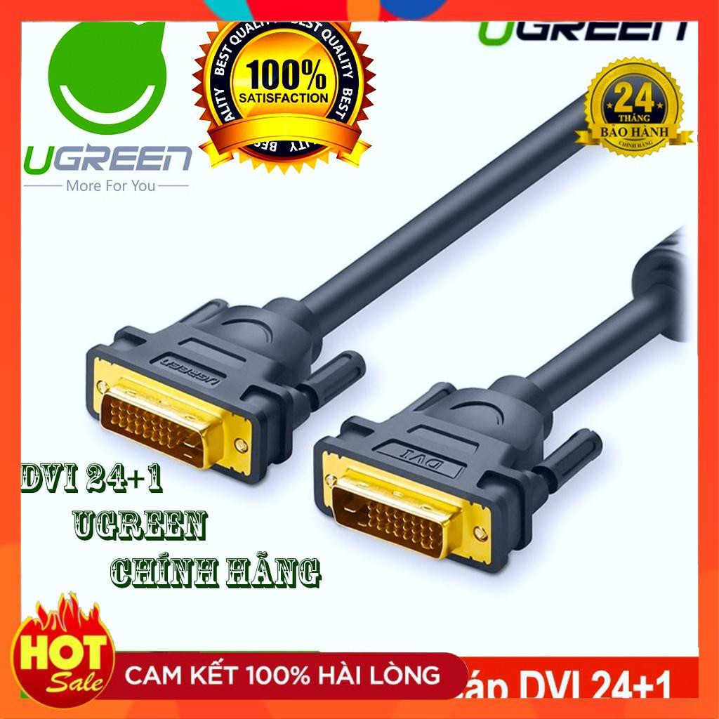 [Chính Hãng] Cáp DVI 24+1 Ugreen (11606) Dài 1.5M-Dây cáp Dvi mạ vàng 24k bảo hành chính hãng 12 tháng | WebRaoVat - webraovat.net.vn