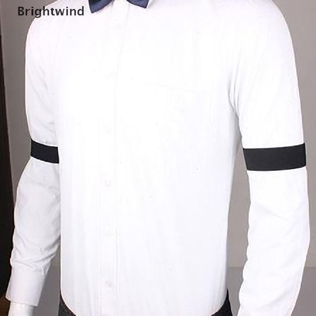 [Brightwind] Elastic Armband Shirt Sleeve Holder Women Men Fashion Adjustable Arm Cuffs Bands Hot Sell