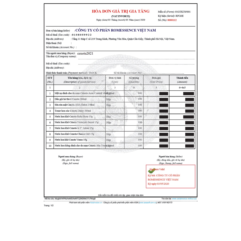 Toner hoa cúc Cénota Daisy, toner hoa cúc ngừa mụn, cân bằng độ ẩm - store Việt | BigBuy360 - bigbuy360.vn