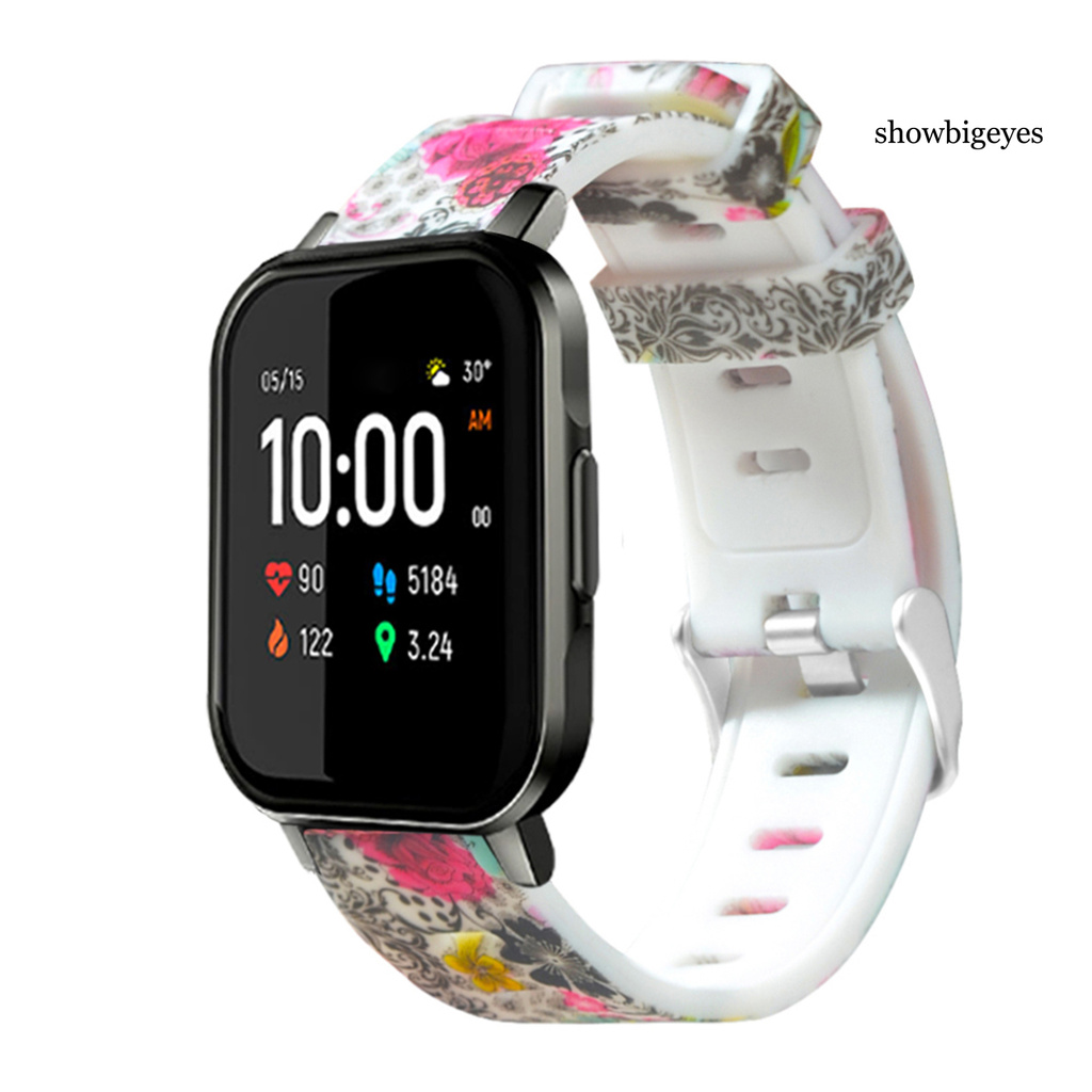 HAYLOU Dây Đeo Silicon Thay Thế Cho Đồng Hồ Thông Minh Xiaomi Amilou Ls02