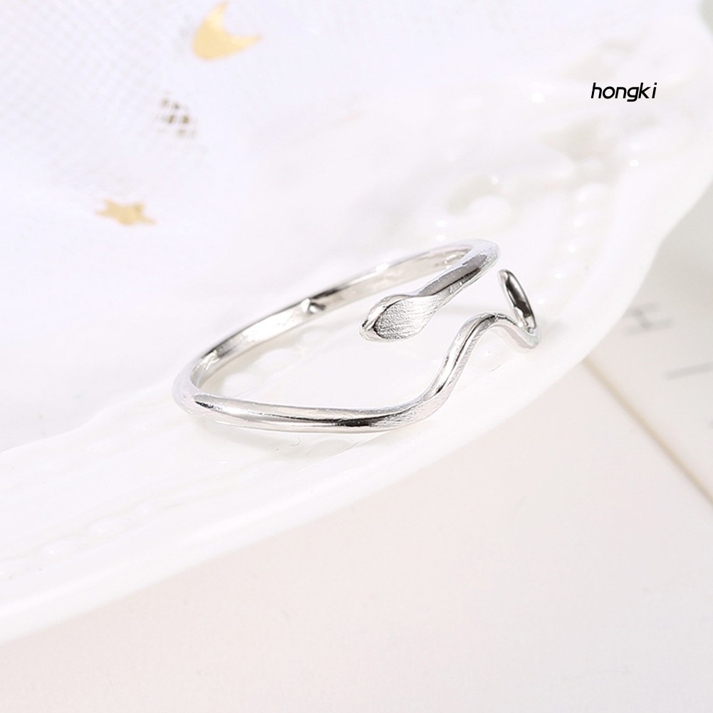 Nhẫn Hợp Kim Hình Sóng Nước Thời Trang Cho Nữ