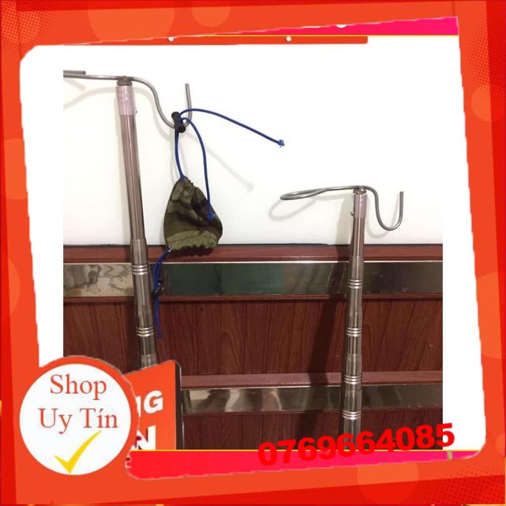 Sào bẫy Chim, Sào rút Inox đa năng 3m 5m 6m 7m SAO-CHIM - Sanami Fishing Store -Đ𝗢̂̀ 𝗖𝗔̂𝗨 𝟳𝟭𝟲