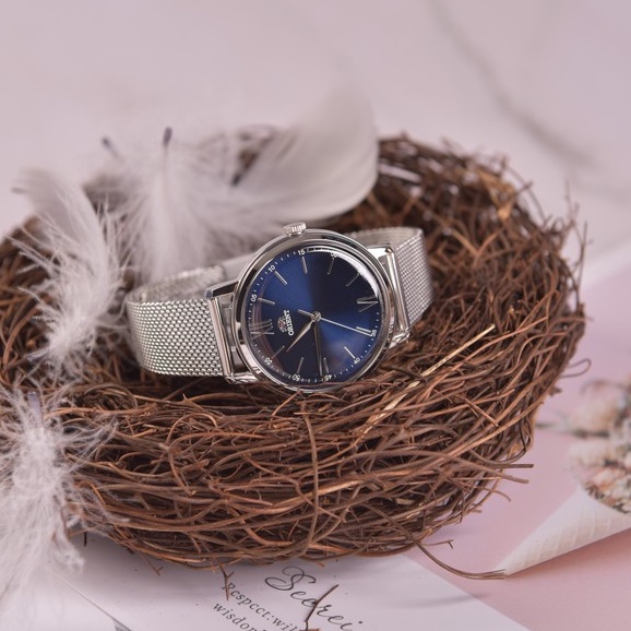 Đồng hồ nữ Orient Watch RA-QC1701L10B kính cứng chống va đập, chống nước 5ATM dây thép đeo tay cao cấp chính hãng