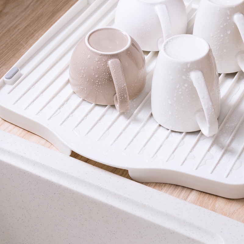 Khay nhựa úp ráo nước chén dĩa tiện lợi cho nhà bếp