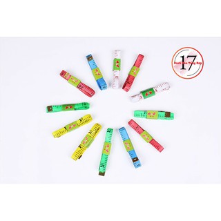 Thước dây cuộn vải 1m5 đo eo, chiều cao, thước thợ may quần áo [Freeship Xtra]