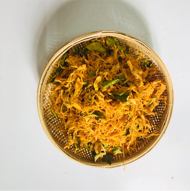 Freeship 1Kg Khô gà lá chanh loại ngon