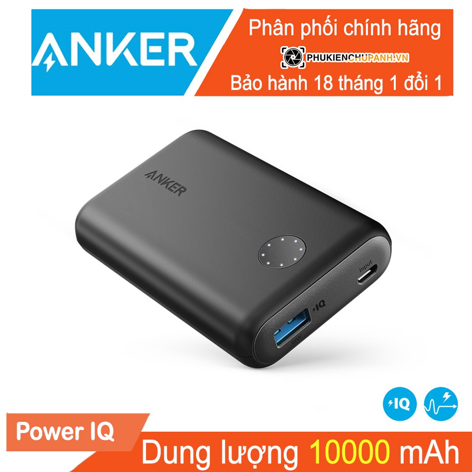 Pin Dự Phòng ANKER PowerCore II 10000mAh - A1230