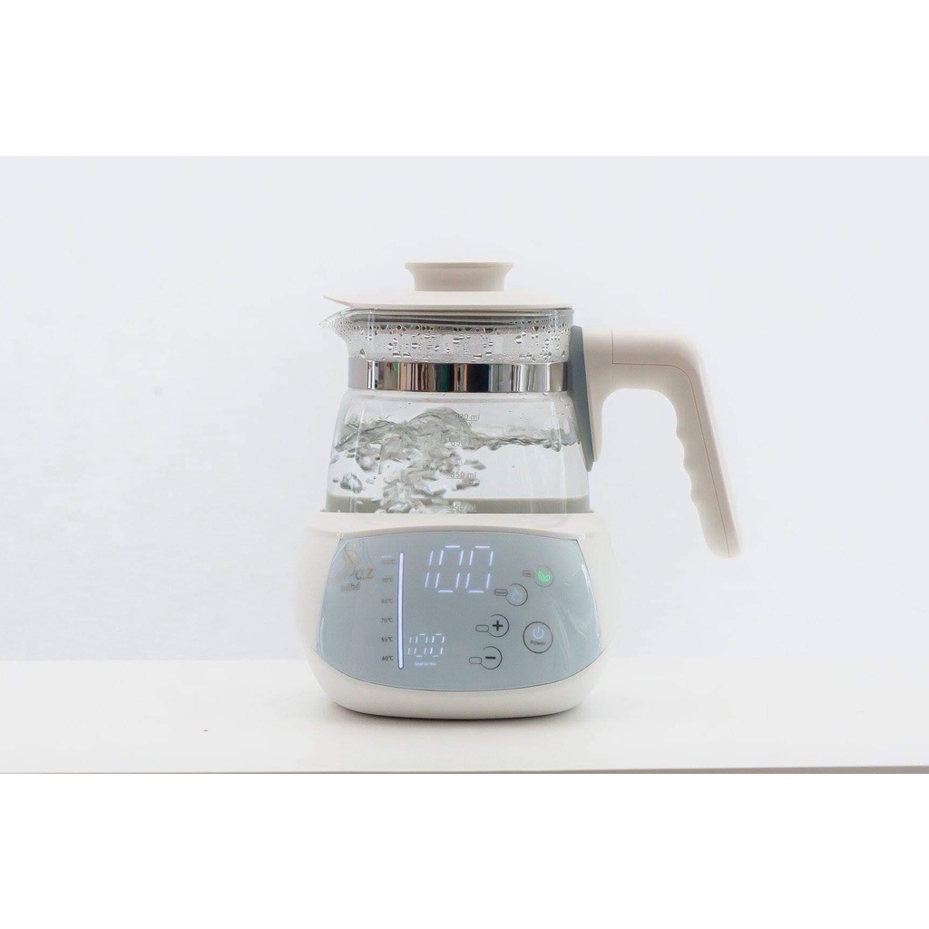 Bình đun nước pha sữa thông minh khử Clo và giữ nhiệt 24 giờ Moaz Bébé MB-002