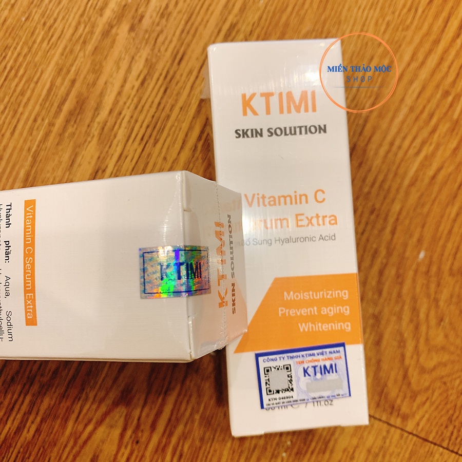 KTIMI SERUM Dưỡng Trắng Da VITAMIN C EXTRA