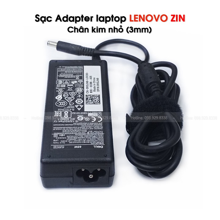 Cục Sạc Laptop Adapter DELL Zin chân kim tròn nhỏ 3mm - Bảo hành 12 tháng