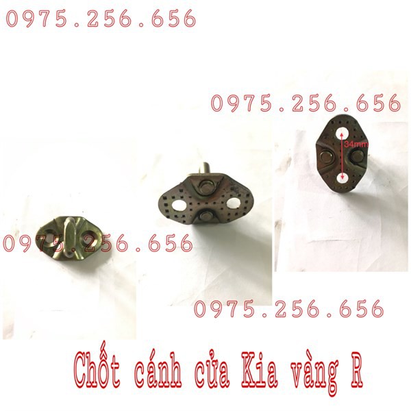 Chốt Cánh Cửa Kia vàng cao su đen Phụ tùng ô tô
