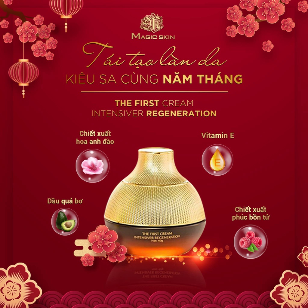 Kem tái sinh ban đêm cho da hư tổn The First Cream Intensive Regeneration Magic Skin | BigBuy360 - bigbuy360.vn