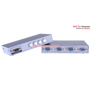 Bộ Chia VGA 4 vào 1 DTECH (DT-7034)