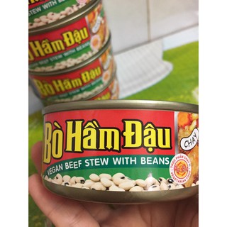 Bò Hầm Đậu Chay Âu Lạc Ngon Bổ Rẻ (160g x 1 Lon)