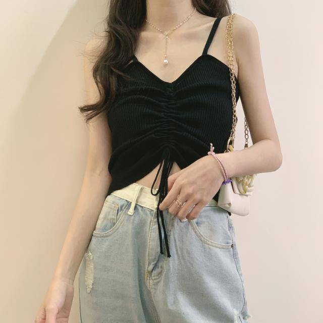 Áo Len Hai Dây Rút Size Lớn Phong Cách Mới Cho Nữ Sinh Dễ Phối Đồ