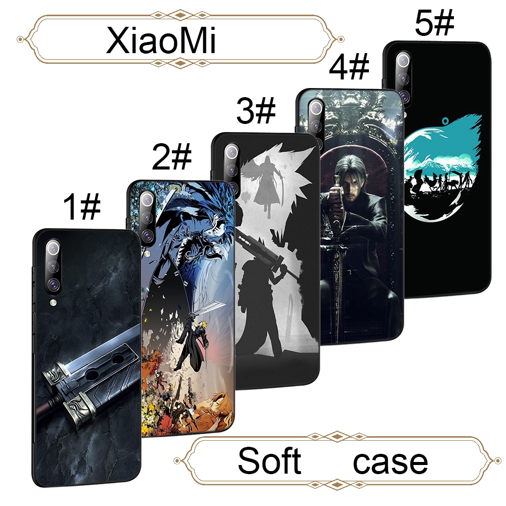 Ốp Điện Thoại Mềm In Hình Final Fantasy Cho Xiaomi Redmi Note 9s 8 7 6 5 Pro