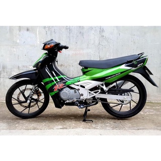 Tem rời suzuki satria 2000 xanh đen
