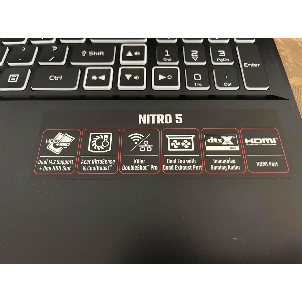 Laptop Acer Nitro Gaming AN515-56-51N4/i5-11300H/8GB/512GB SSD/15.6''FHD/Nvidia GTX1650-4GB/Win10_Đen | WebRaoVat - webraovat.net.vn