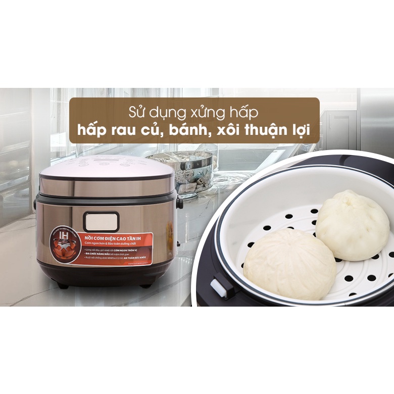 Nồi cơm điện cao tần Sunhouse Mama 1.5 lít SHD8955 - bảo hành 24 tháng
